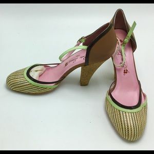 NIB Anthropologie Poetic License Hopeful Heels Sz8